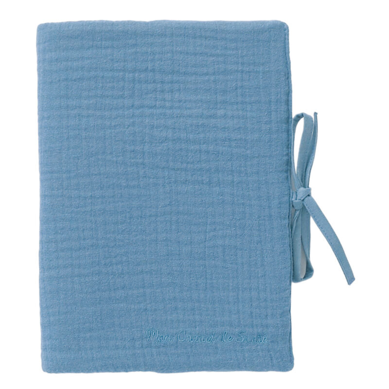 Bbco - protège carnet santé - bleu 